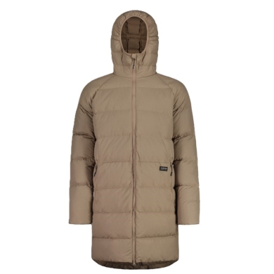 Maloja Winter Down Coat MarzolaU Urban ReDown Coat (warm thanks to down filling, windproof) light brown ladies