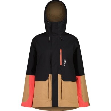 Maloja SelunM Winter Jacket (waterproof, Primaloft® Bio insulation) black/brown ladies