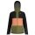 Maloja Softshell Jacket OvaroM Alpine - windproof, water-repellent - black/khaki/orange Women