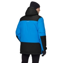 Mammut Winter Jacket Arctic Insulated Hooded Parka (2-layer, warm thanks to down filling) blue/black men's
