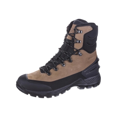 Mammut Winter Hiking Boots Blackfin Leather High GTX (Split Leather, optimal for ice/snow, waterproof) brown/black men's