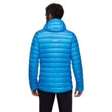 Mammut Winter Down Jacket Broad Peak Insulated Hooded (warm thanks to down filling) 2025 blue men's