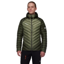 Mammut Winter Down Jacket Broad Peak Insulated Hooded (warm thanks to down filling) 2025 green men's