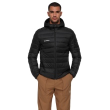 Mammut Crag Insulated Hooded Winter Jacket (warm, lightweight) black men's