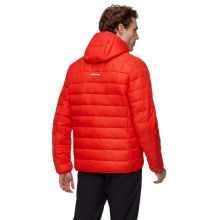 Mammut Insulated Winter Jacket Crag Insulated Hooded (warm, lightweight) red men's