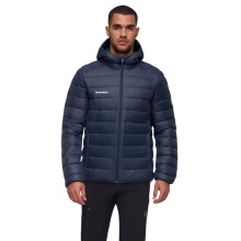 Mammut Crag Insulated Hooded Winter Jacket (warm, lightweight) navy blue men's