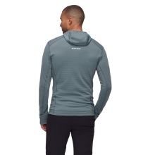 Mammut Taiss Light ML Hooded Fleece Jacket (Midlayer, 4-Way Stretch) grey Men's