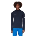 Mammut Fleece Pullover Aenergy Half Zip Pull (Midlayer, Polartec Power Grid Fleece) navy blue Men