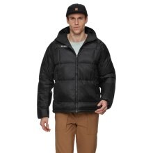 Mammut Insulated Winter Jacket Glacier Glow Insulated Hooded (warm thanks to synthetic fibre filling) black men's
