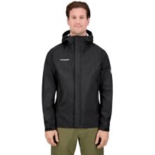 Mammut Hardshell Hiking Jacket Microlayer 2.0 HS Hooded (2.5-layer, breathable) black men's