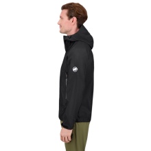 Mammut Hardshell Hiking Jacket Microlayer 2.0 HS Hooded (2.5-layer, breathable) black men's