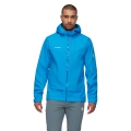 Mammut Hardshell Hiking Jacket Ducan Guide HS Hooded (lightweight, waterproof, 3-layer laminate) glacier blue men's