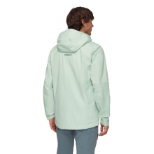 Mammut Hardshell Hiking Jacket Ducan Guide HS Hooded (lightweight, waterproof, 3-layer laminate) mint men's