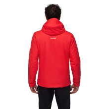 Mammut Rime Flex Insulated Hooded Jacket (windproof, water-repellent) red men's