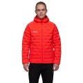 Mammut Insulated Winter Jacket Sander Insulated Hooded (warm thanks to synthetic fibre filling) red men's