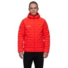 Mammut Insulated Winter Jacket Sander Insulated Hooded (warm thanks to synthetic fibre filling) red men's
