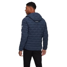 Mammut Sander Insulated Hooded Winter Jacket (warm thanks to synthetic fibre filling) navy blue men's