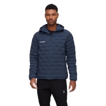 Mammut Sander Insulated Hooded Winter Jacket (warm thanks to synthetic fibre filling) navy blue men's