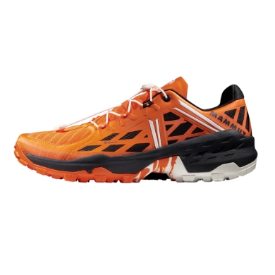 Mammut Trail Running Shoes Sertig TR Low GTX (waterproof) tangerine orange/black men's