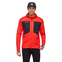 Mammut Ultimate VIII SO Hooded All-Season Softshell Jacket (3-Layer, Windproof) red/black Men's