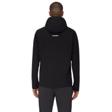 Mammut Softshell Hiking Jacket Ultimate Comfort SO Hooded (4-Way Stretch, Windproof) Black Men's