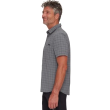 Mammut Lenni Short Sleeve Hiking Shirt 2025 (with Chest Pocket) Steel Grey Men's