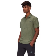 Mammut Lenni Short Sleeve Hiking Shirt 2025 (with Chest Pocket) green Men's
