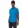 Mammut Lenni Short Sleeve Hiking Shirt 2025 (with Chest Pocket) blue Men's
