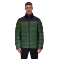 Mammut Winter Down Jacket Whitehorn Insulated (wind and water repellent) dark green/black Men