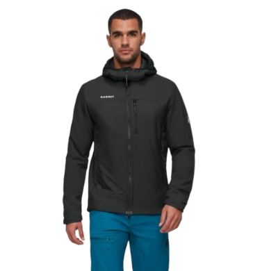 Mammut Rime IN Hooded Wander Insulation Jacket (lightweight, optimal thermal performance) black men's