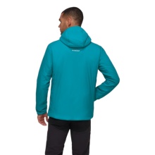 Mammut Wander Insulation Jacket Rime IN Hooded (lightweight, optimal thermal performance) teal blue men's