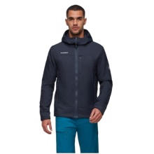 Mammut Wander Insulation Jacket Rime IN Hooded (lightweight, optimal thermal performance) navy blue men's