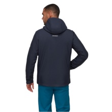 Mammut Wander Insulation Jacket Rime IN Hooded (lightweight, optimal thermal performance) navy blue men's