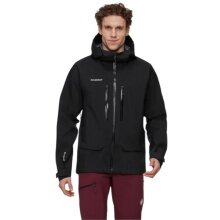 Mammut Hardshell Alpine Jacket Crater Pro HS Hooded (Mountaineering, waterproof, windproof) black men's