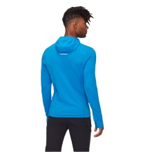 Mammut Taiss Light ML Hooded Fleece Jacket (Midlayer, 4-Way Stretch) glacier blue Men's