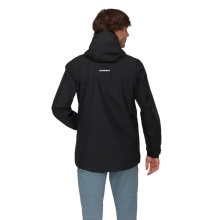 Mammut Hardshell Hiking Jacket Treeline HS Hooded (2-layer, waterproof, windproof) black men's