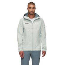 Mammut Hardshell Hiking Jacket Treeline HS Hooded (2-layer, waterproof, windproof) silver/grey men's