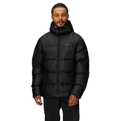 Marmot Winter Down Jacket Guides Down Hoody 2025 (warm thanks to down filling) black men's
