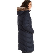 Marmot Montreaux Winter Coat (Down filling, removable hood, water-repellent) navy blue ladies