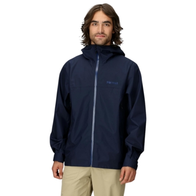 Marmot Wander Jacket / Rain Jacket Minimalist Pertex (waterproof, windproof) navy blue men's