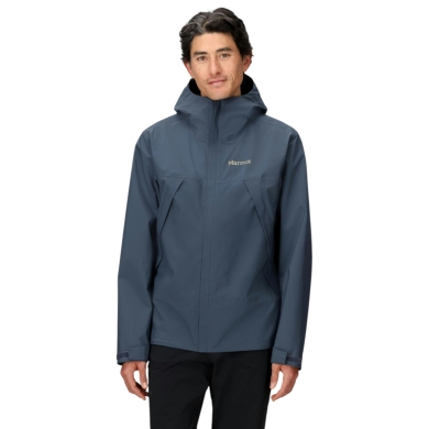 Marmot Wander Jacket / Rain Jacket PreCip Eco Pro (waterproof, PFC-free) 2025 navy blue men's