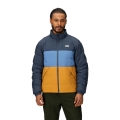 Marmot Winter Down Jacket Ares (warm thanks to down filling, lightweight fabric) blue/honey yellow men's