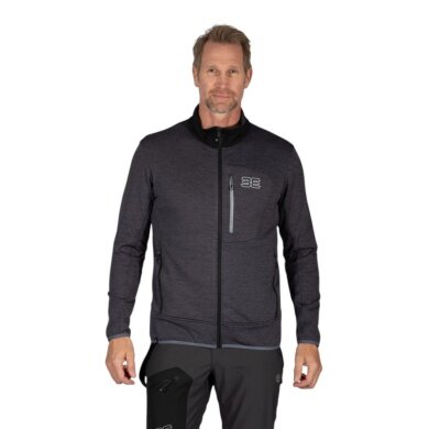 Maul Fleece Jacket Breitnock XT (thermal insulating, breathable) dark grey men's