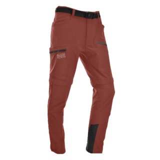 Maul Hiking-Trekking Pants Eiger Ultra T-Zipp-Off (long pants and Bermudas in one) orange Men