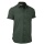 Mouth Short Sleeve Shirt Veniv 4XT (elastic, breathable, sporty cut) dark green men's