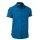 Mouth Short Sleeve Shirt Veniv 4XT (elastic, breathable, sporty cut) blue men's