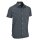 Maul Wander Shirt Irschenberg Fresh Short Sleeve (with Chest Pocket) Dark Grey Men's