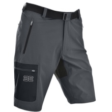 Maul Wanderhose Doldenhorn XT Bermuda (durable, elastic) short dark grey/black men's