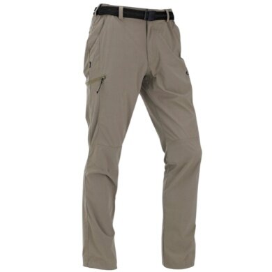 Mouth Wander Trousers Greenstone II SP (durable, breathable) long beige-brown men's