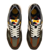 Meeko Sneaker Capra Forrest (waterproof) dark green men's